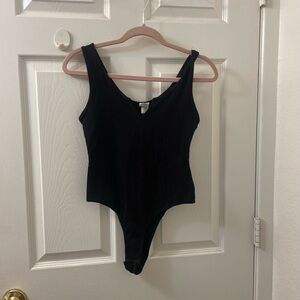 Bozzolo Black Bodysuit